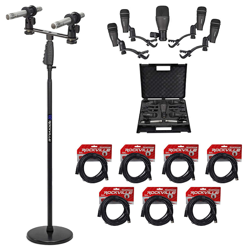 

Микрофон Samson DK707+SADMA2+RVMIC4+(7) RCXFM20E-B