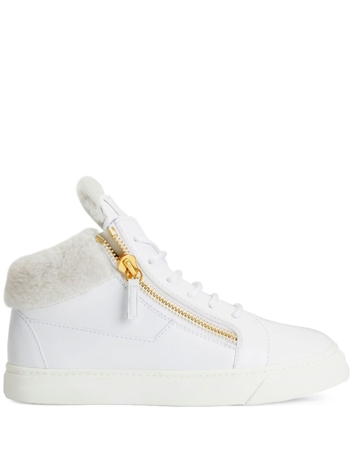 

Giuseppe Zanotti высокие кеды Kriss, белый