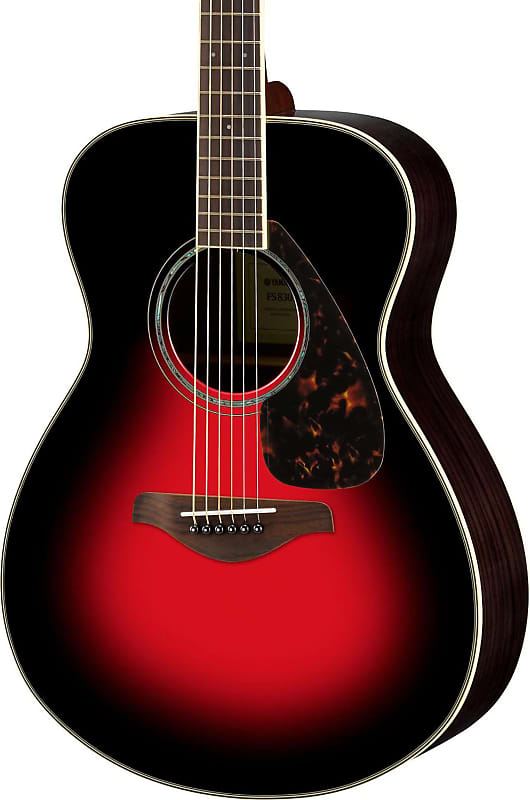 Акустическая гитара Yamaha FS830 DSR Folk Spruce Acoustic Guitar акустическая гитара yamaha fs830 small body acoustic guitar natural