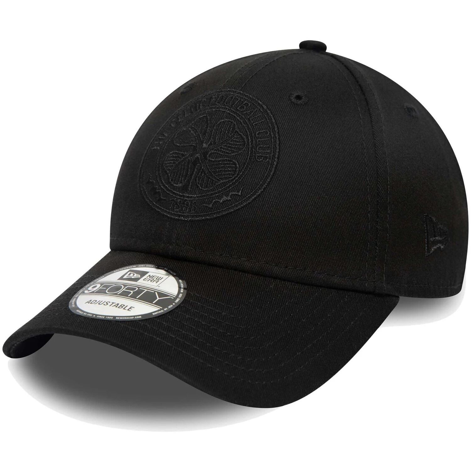 

Мужская регулируемая шляпа New Era Black Celtic Bob 9FORTY