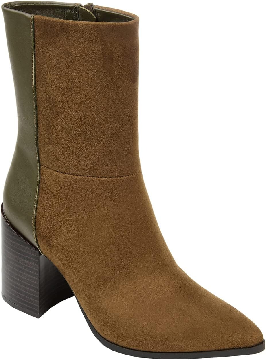 

Ботинки Journee Collection Tru Comfort FoamSharlie Bootie, цвет Olive