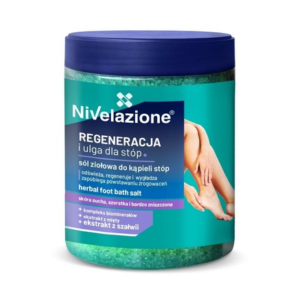 Nivelazione Травяная соль для ванн для ног, Farmona farmona маска для ног с мочевиной nivelazione смягчающая 500 мл