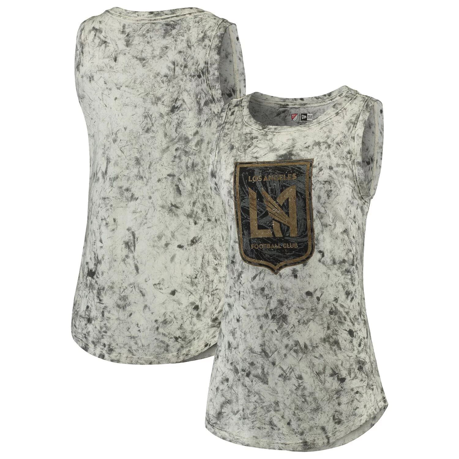 

Женская серая майка из джерси 5th & Ocean от New Era LAFC Washed Mineral Dye New Era, Серый