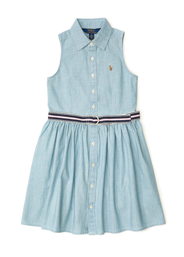 

Платье для девочки с логотипом Polo Ralph Lauren, розовый