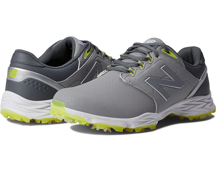 

Кроссовки New Balance Golf Striker v3 Golf Shoes, цвет Grey/Yellow
