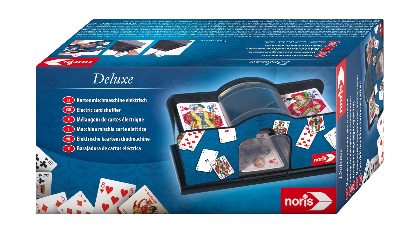 

Электрическая машина для перетасовки карточек Noris Spiele