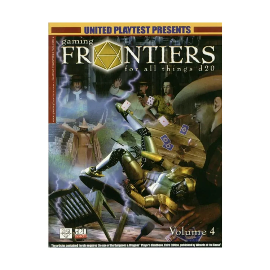 

Журнал Gaming Frontiers #4, Gaming Frontiers Magazine (d20)