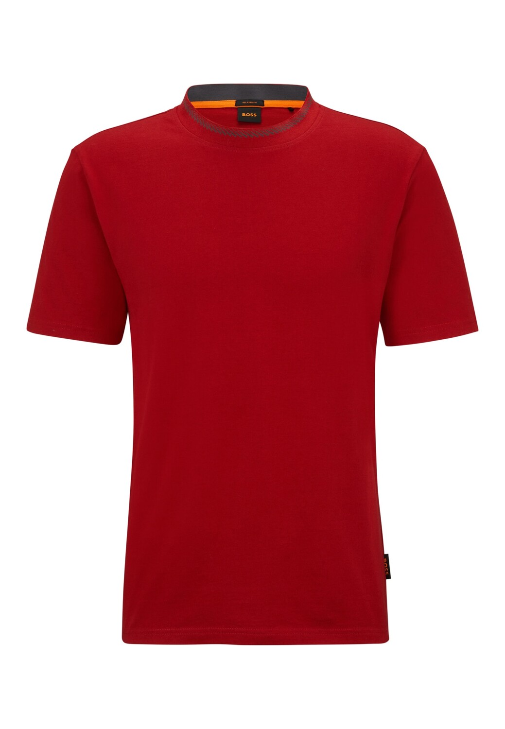 

Футболка BOSS TERETE Relaxed Fit, красный