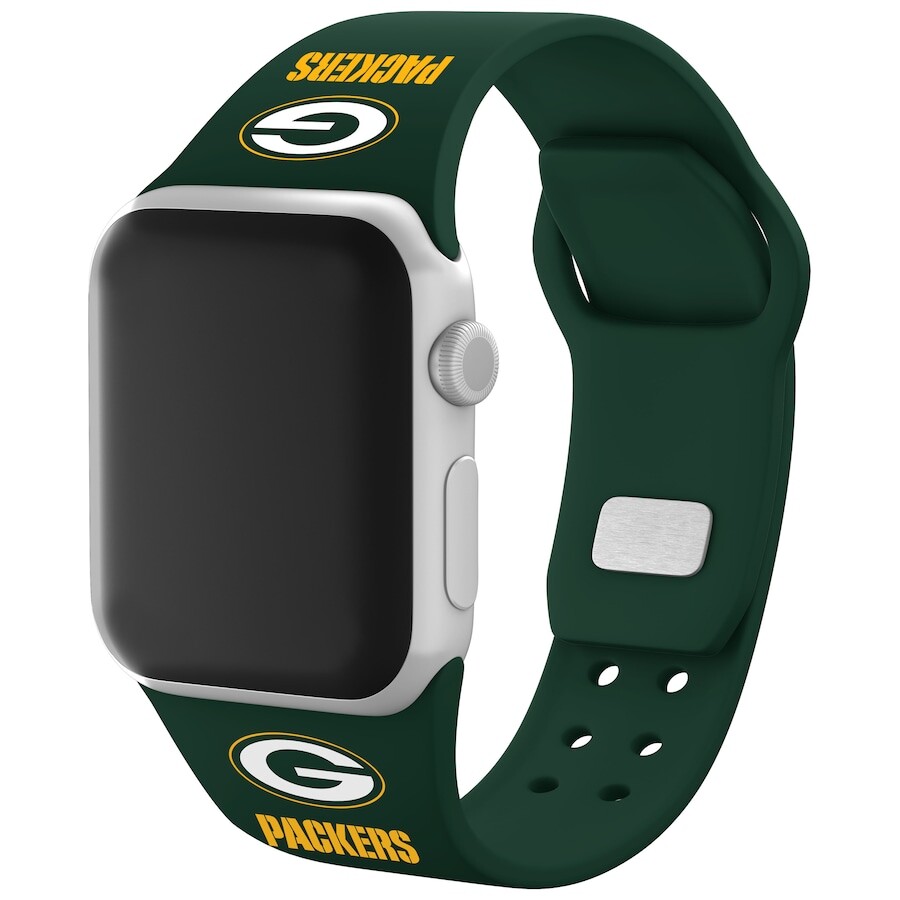 

Ремешок для часов Artinian Green Bay Packers, зеленый