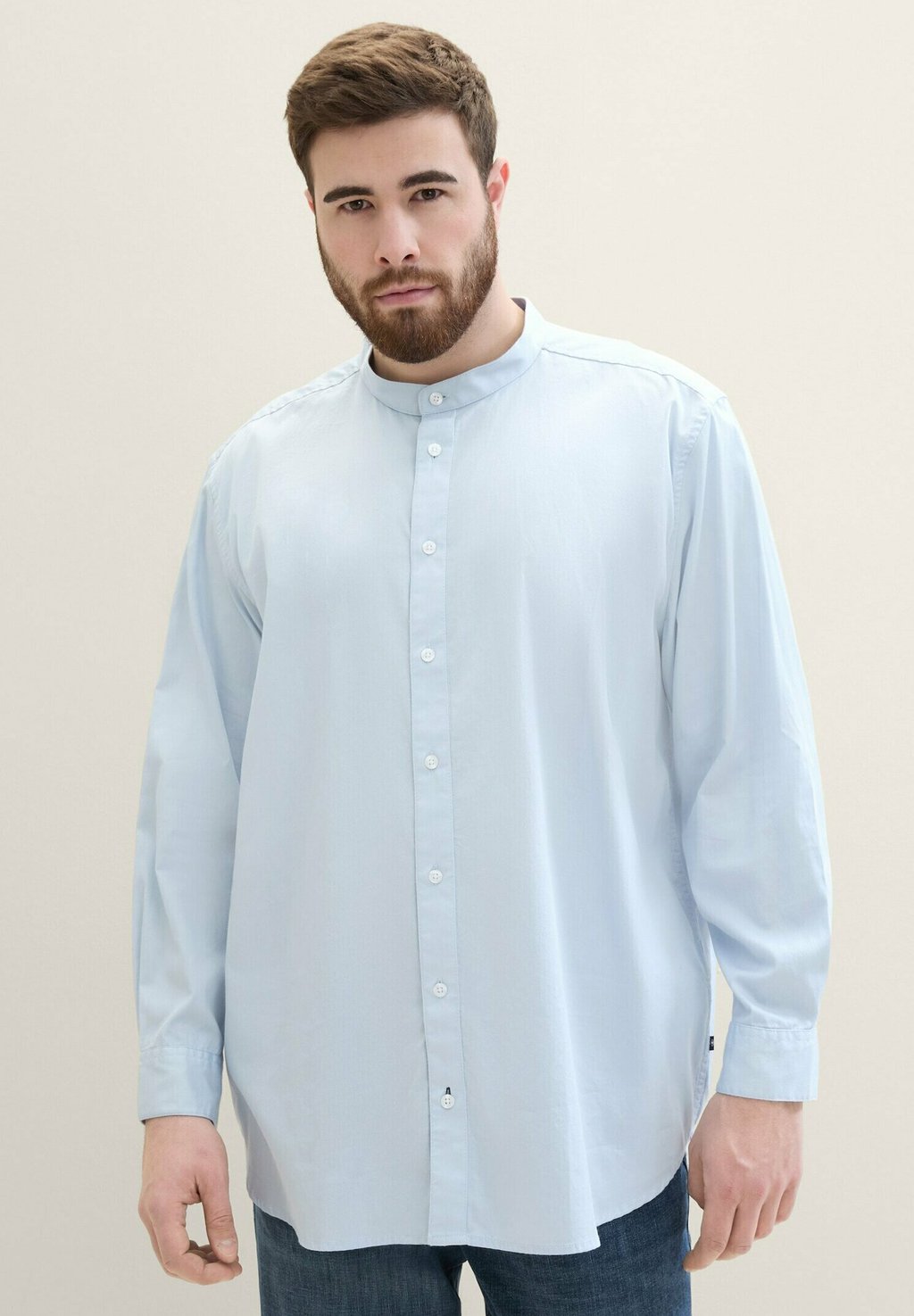 цена Рубашка TOM TAILOR, цвет light metal blue