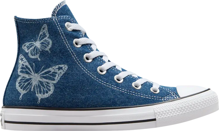 

Кроссовки Chuck Taylor All Star High 'Y2K Butterflies', синий