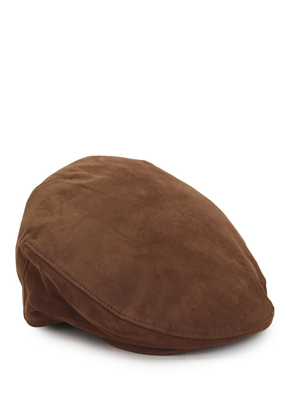 цена Светло-коричневая мужская кожаная шляпа Doria