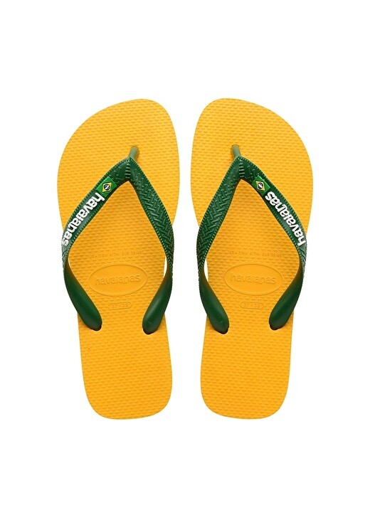 

Желтые мужские тапочки Havaianas