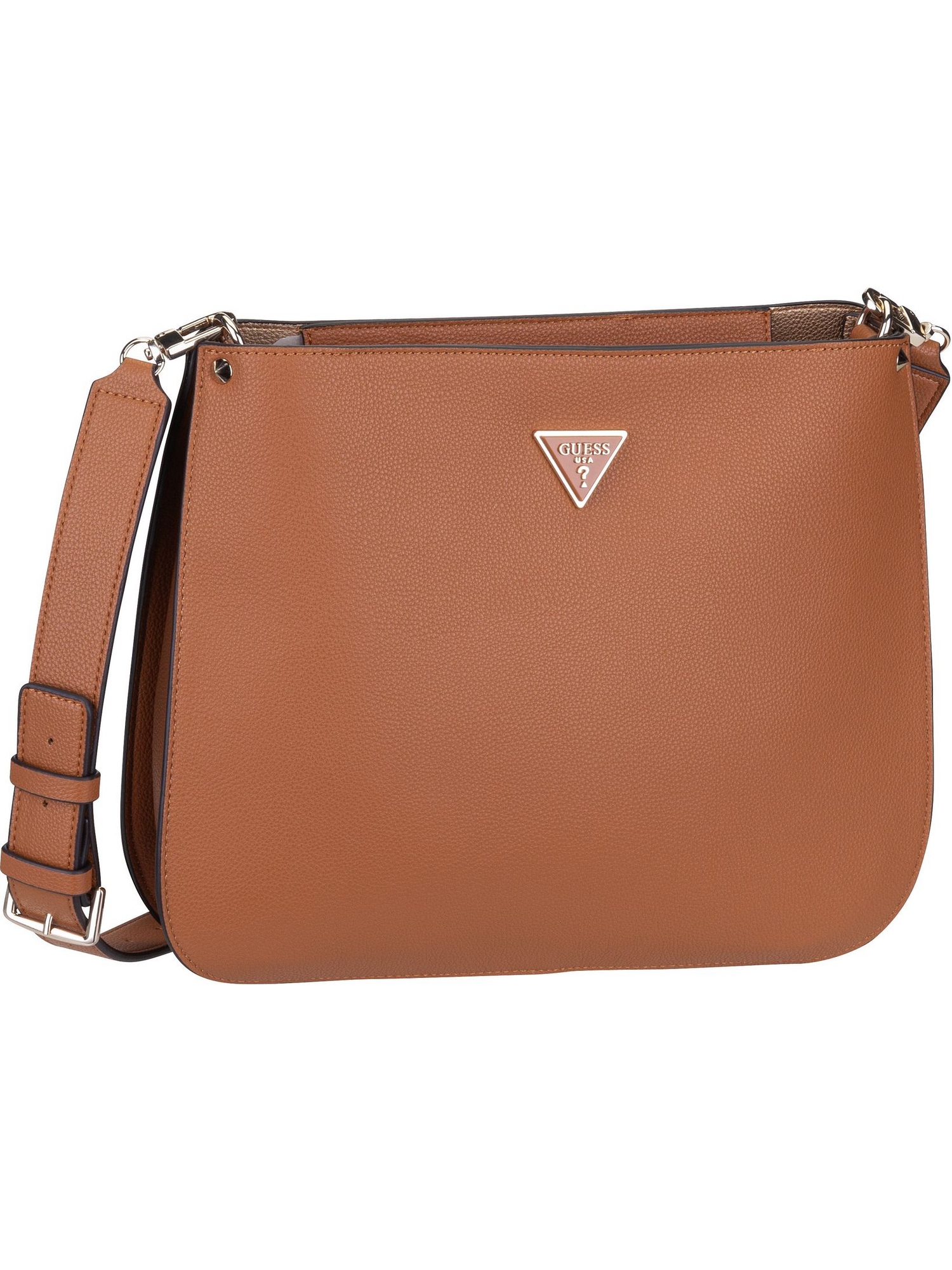 

Сумка через плечо Guess Umhängetasche Meridian Shoulder Bag, коньячный