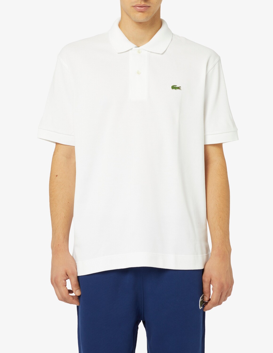 

Поло классического кроя органического кроя Lacoste, белый