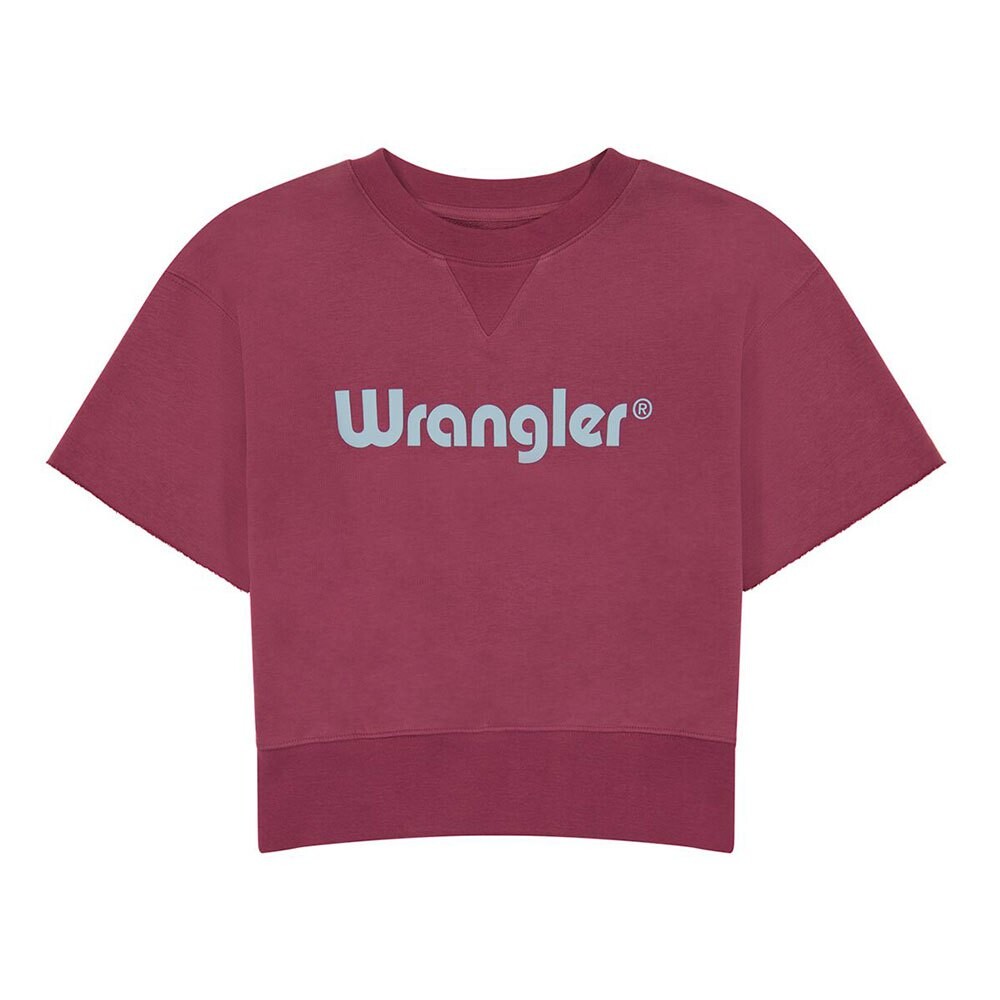 

Толстовка Wrangler 112350346 Short Sleeve, фиолетовый