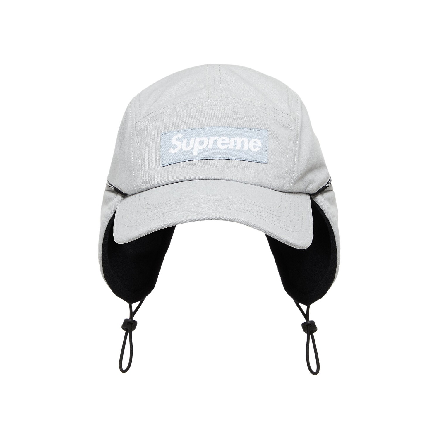 

Складная кепка Supreme с откидной крышкой, серая
