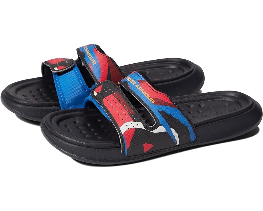 

Сандалии Under Armour Ansa Studio Slide, цвет Black/Beta/Cruise Gold