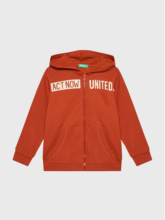 

Толстовка обычного кроя United Colors Of Benetton, красный