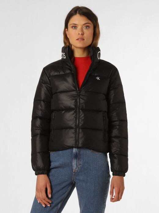 

Стеганая куртка Calvin Klein Jeans, черный