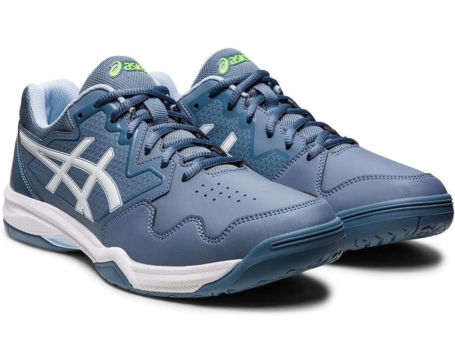 

Кроссовки ASICS GEL-Dedicate 7 Tennis Shoe, цвет Steel Blue/White