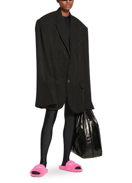 

Меховые шлепанцы Balenciaga