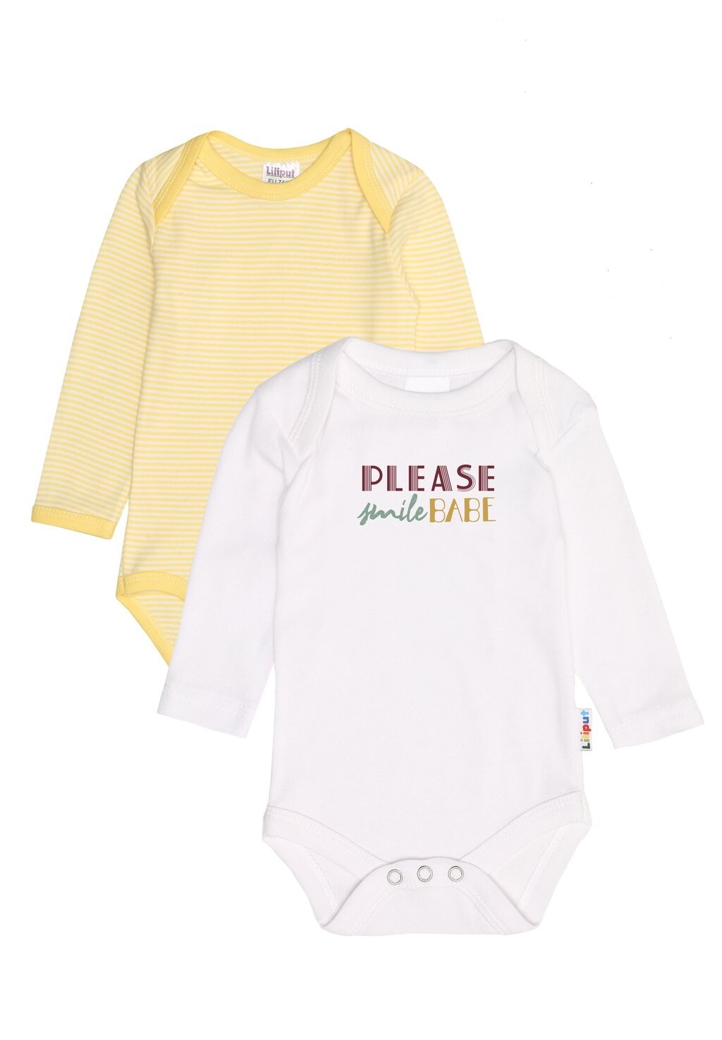 

Боди 2 PACK Liliput, цвет gelb-weiß gestreift / weiß