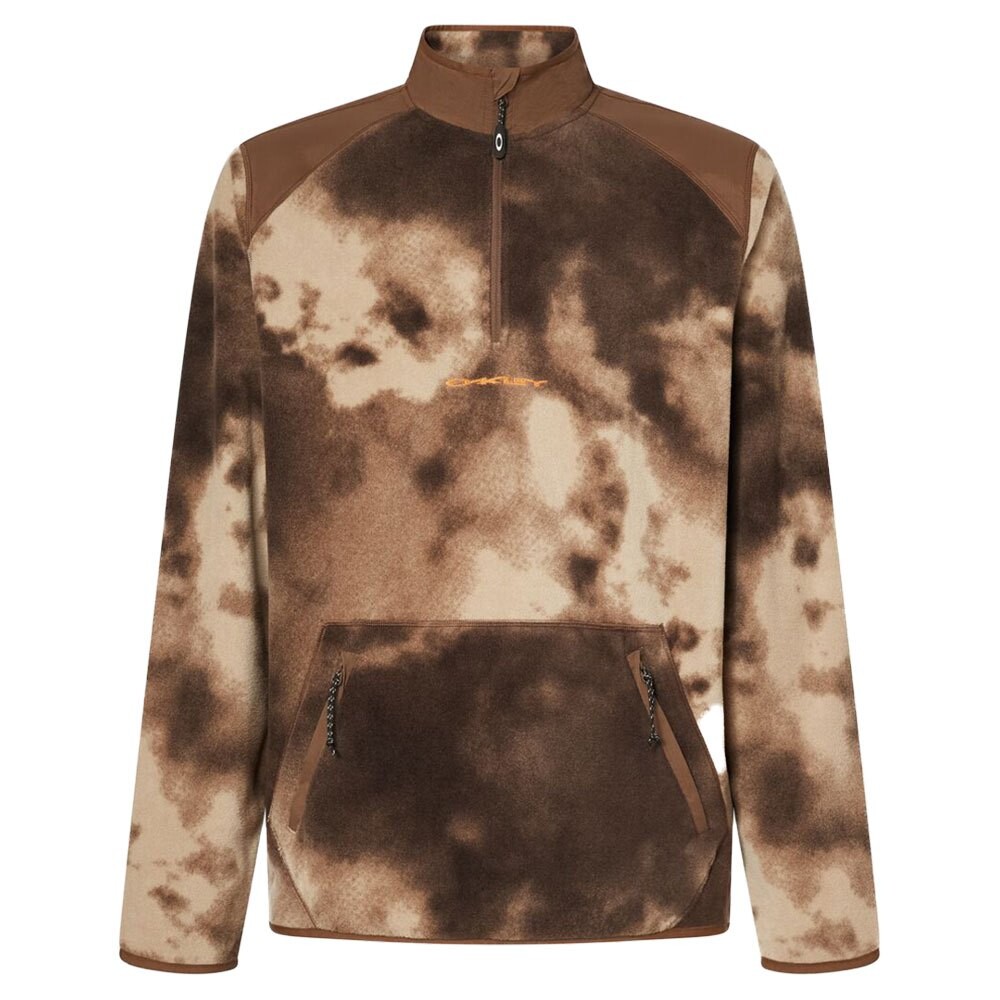 

Флис Oakley TC Rykkinn RC Half Zip, коричневый