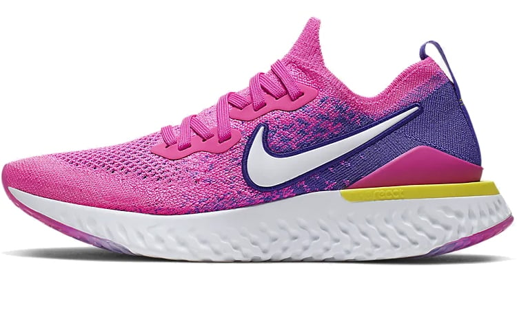 

Nike Epic React Flyknit 2 Laser Fuchsia White (женские)