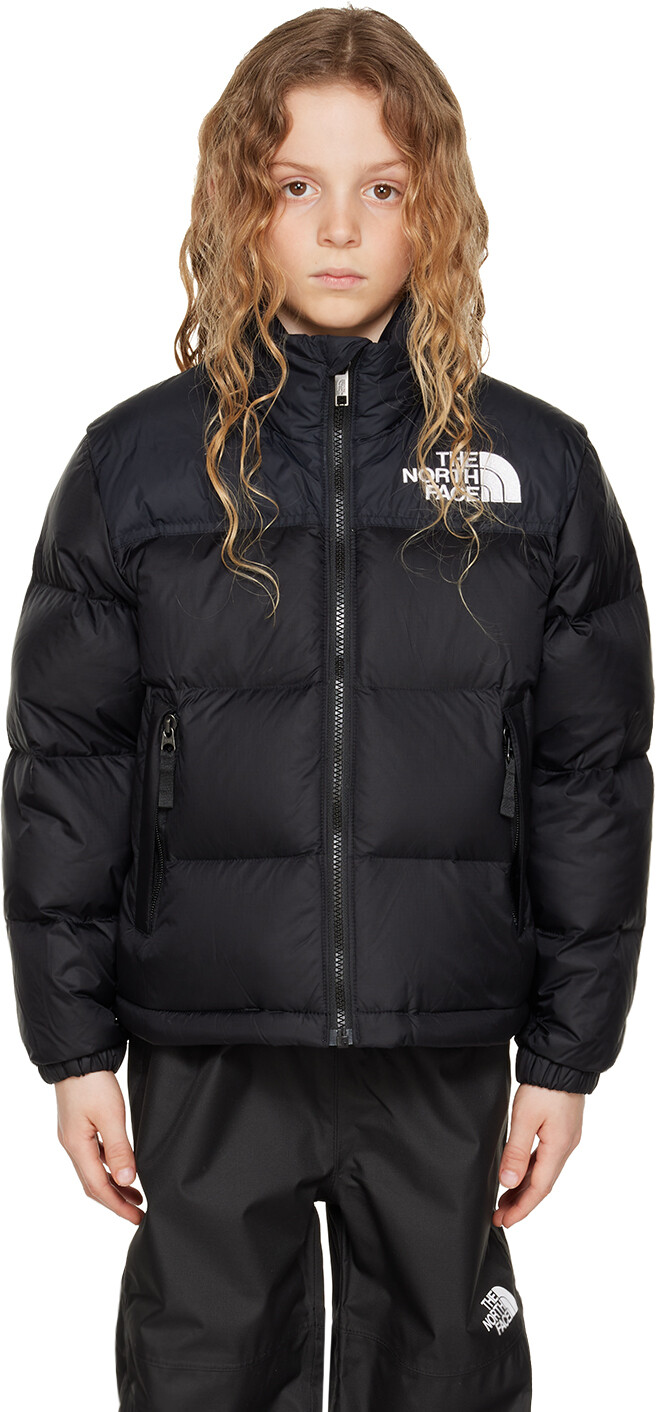 

Детский черный пуховик Nuptse Little Kids 1996 года в стиле ретро The North Face Kids