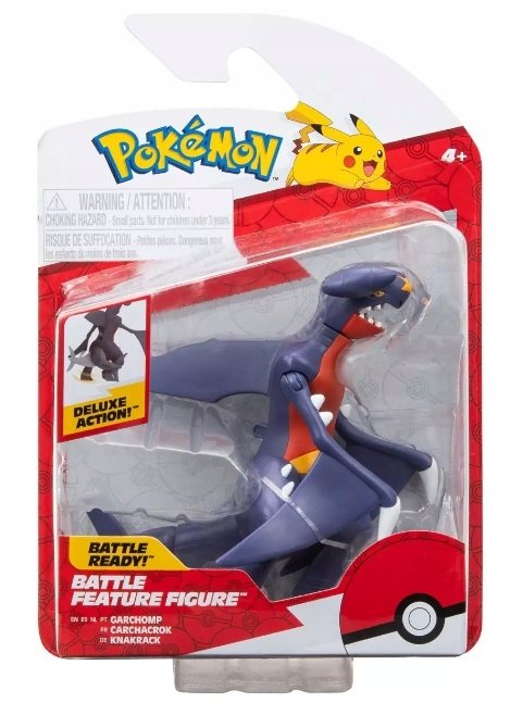 

Делюксная Фигурка Гарчомпа Pokemon Battle Fighter JAZWARES