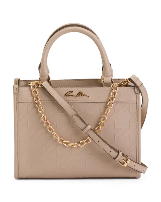 

Сумка-тоут со съемным ремешком через плечо Anne Klein, цвет Stone