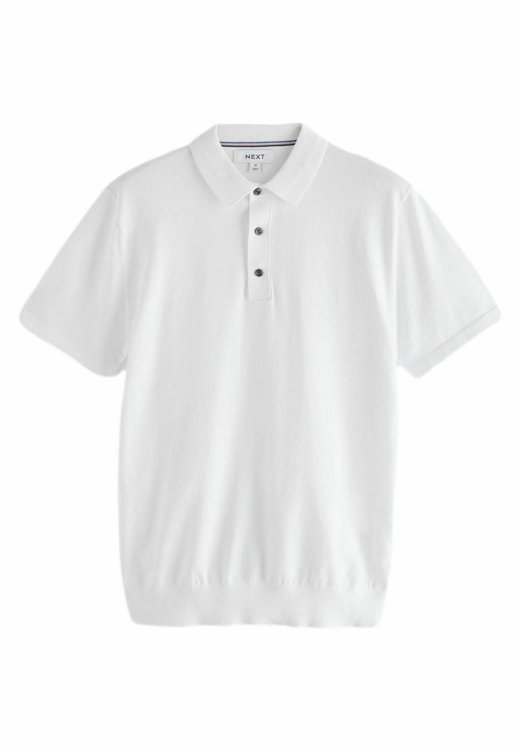 Рубашка-поло SHORT SLEEVE REGULAR FIT Next, цвет white рубашка поло short sleeve regular fit next цвет neutral