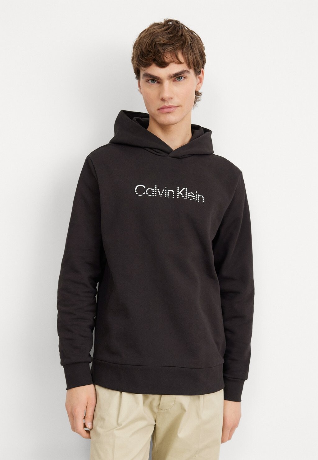

Толстовка с капюшоном Calvin Klein, черный