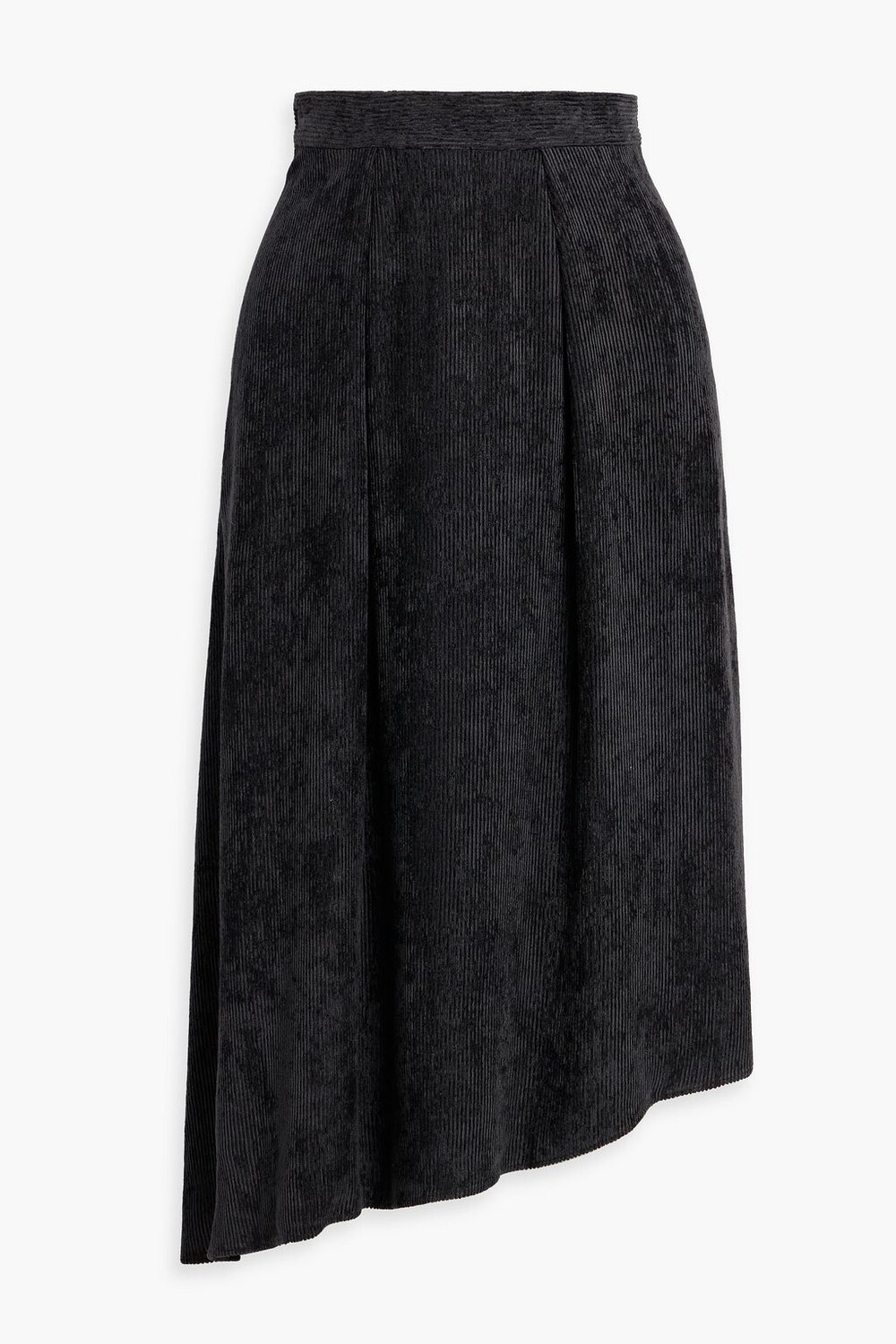 

Вельветовая юбка Freja асимметричного кроя ISABEL MARANT, черный