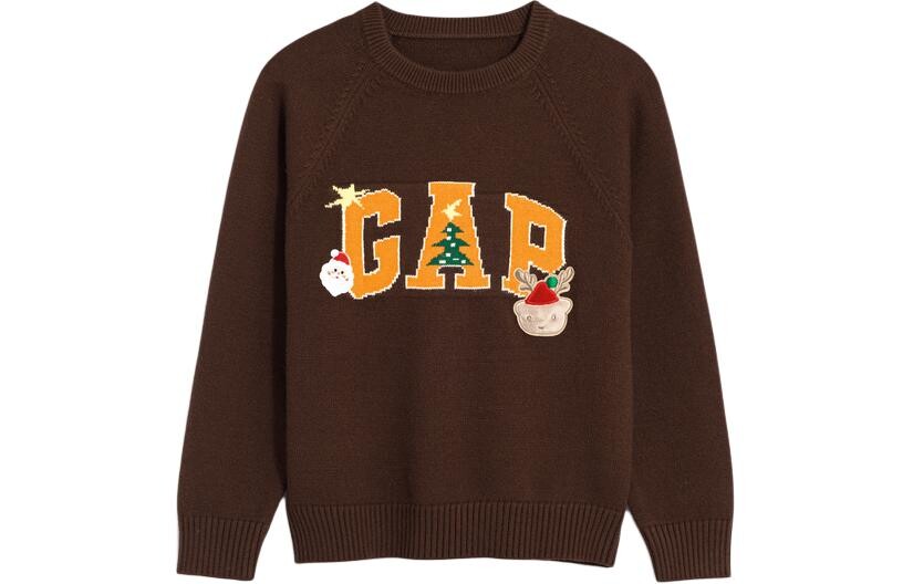 

Детский свитер Gap, темно-коичневый
