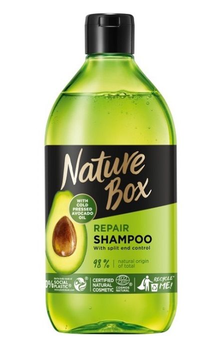 Nature Box Avocado шампунь, 385 ml nature box men walnut oil 3in1 шампунь 385 ml