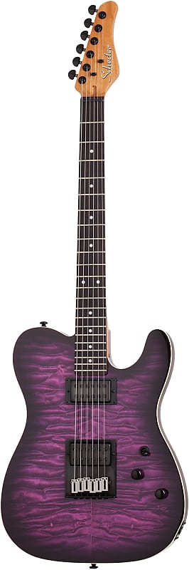 

Электрогитара Schecter PT Pro Electric Guitar Transparent Purple Burst, 863