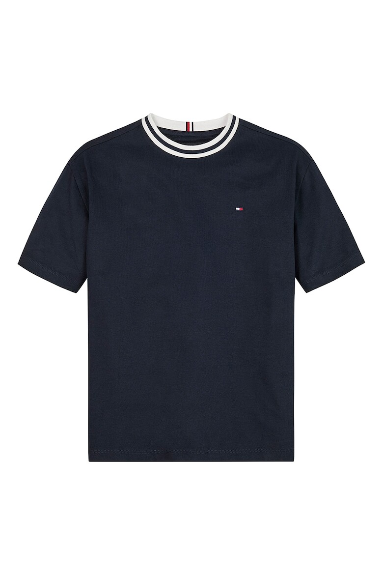 

Футболка с овальным вырезом Tommy Hilfiger, синий
