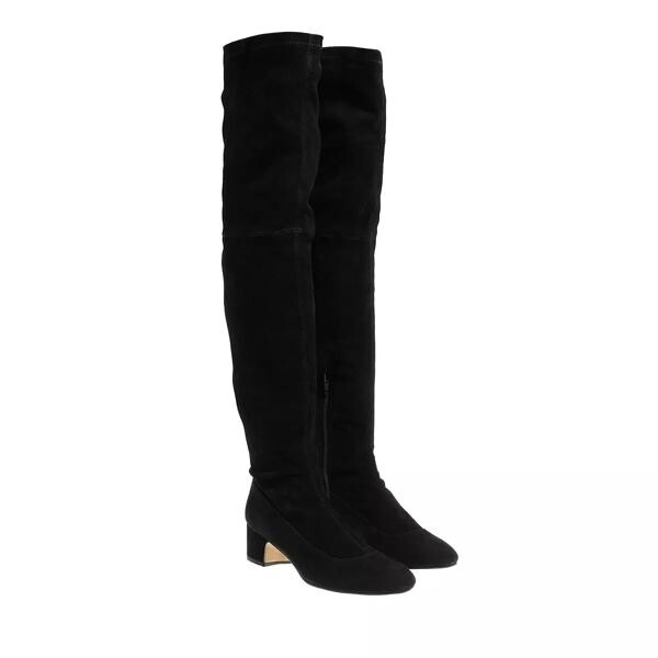 цена Сапоги ayannah over the knee stretch leather boot Ted Baker, черный