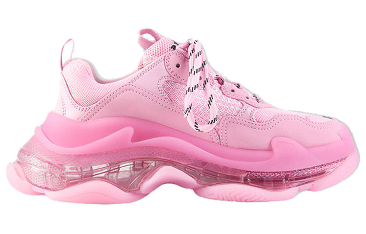 

Кроссовки женские Balenciaga Triple S Clear Sole Wmns, розовый