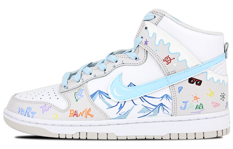 

Высокие кроссовки унисекс Nike Dunk для скейтбординга