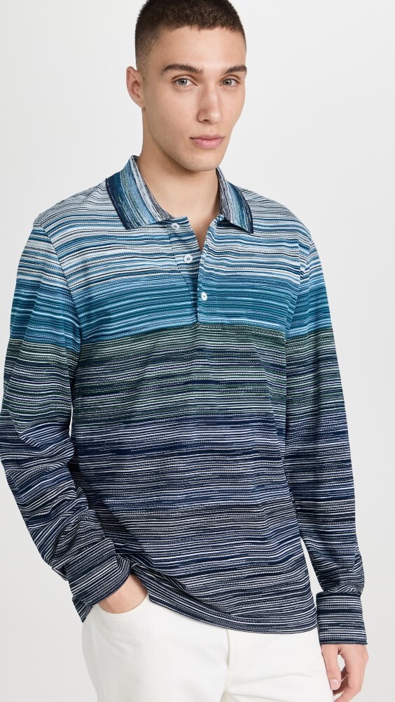 

Поло Missoni Long Sleeve, разноцветный