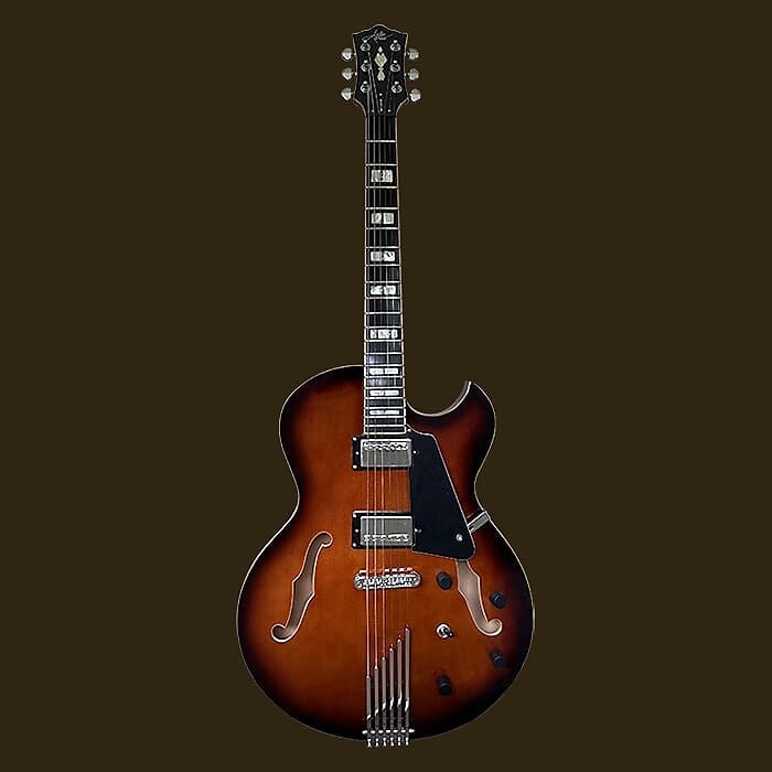 

Электрогитара Aslin Dane Jazz Jr - Tobacco sunburst