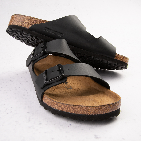 Мужские сандалии Birkenstock Arizona, черный цена и фото