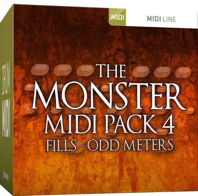 

Toontrack Monster Drum MIDI Pack 4 — заполняет нечетные метры