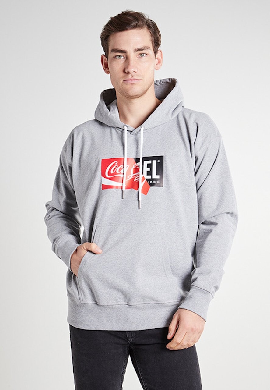 

Толстовка X Coca-Cola Alby Diesel, цвет grey