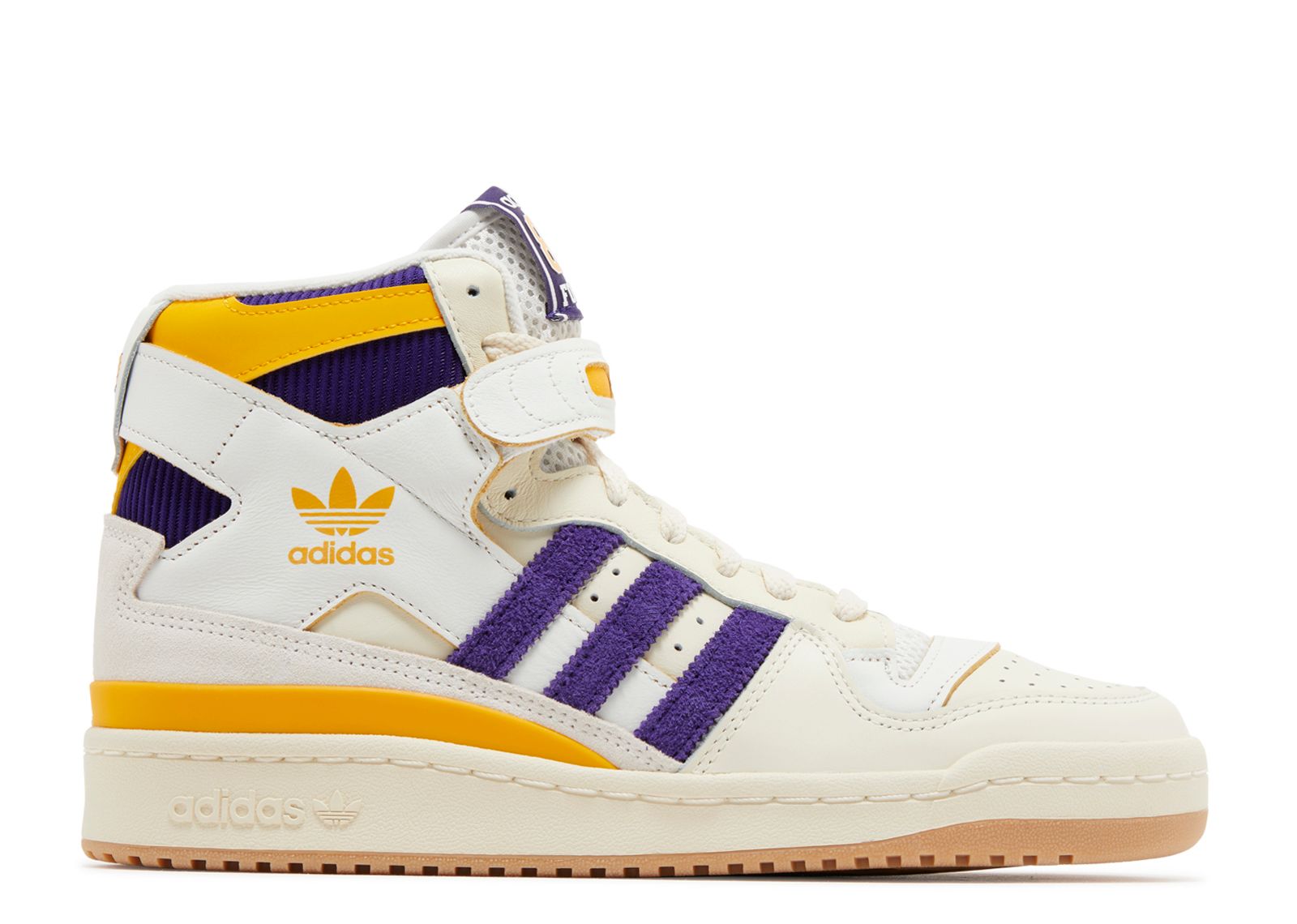 цена Кроссовки adidas Forum 84 High 'Lakers', кремовый