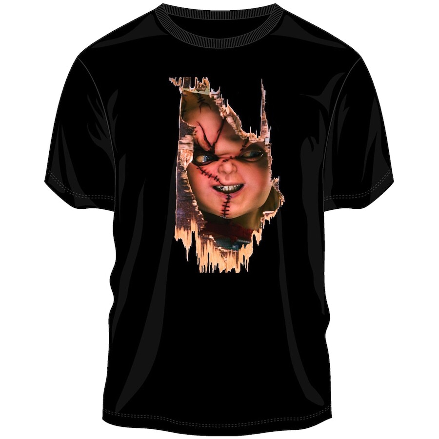 

Футболка с коротким рукавом BIOWORLD Chucky, черный