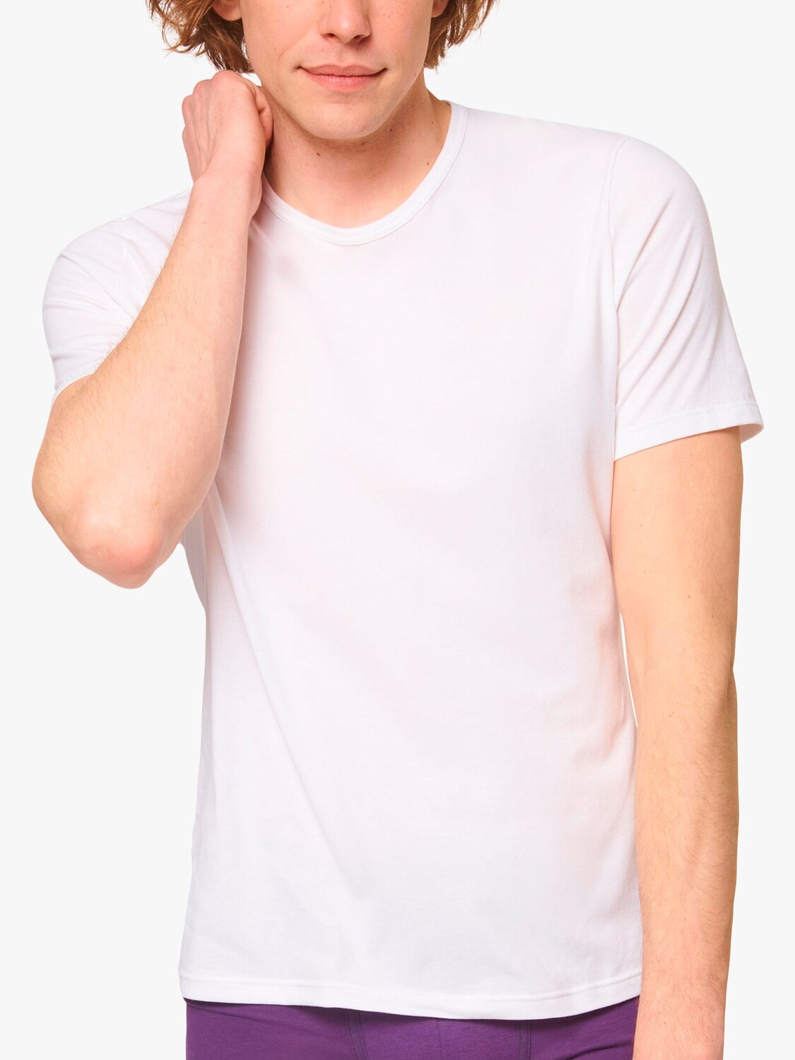 

Футболка для отдыха sloggi GO Jersey с короткими рукавами, белая, Белый